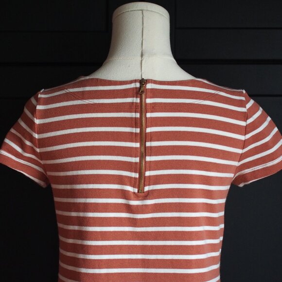 Loft | Striped Knit T-Shift Dress - Picture 4 of 6